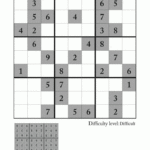 Featured Sudoku Puzzle To Print 3 Printable Advanced