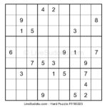 Feel Free To Print This Sudoku Easy Sudoku Sudoku Hard