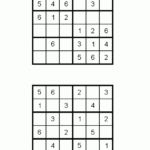 Free Kid Sudoku Puzzle 6x6 Page 6