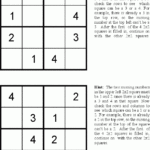 Free Kid Sudoku Puzzle Level 2 Page 1