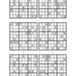 Free Printable Sudoku 6 Per Page Free Printable