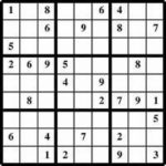 Free Printable Sudoku Free Printable Printable Sudoku