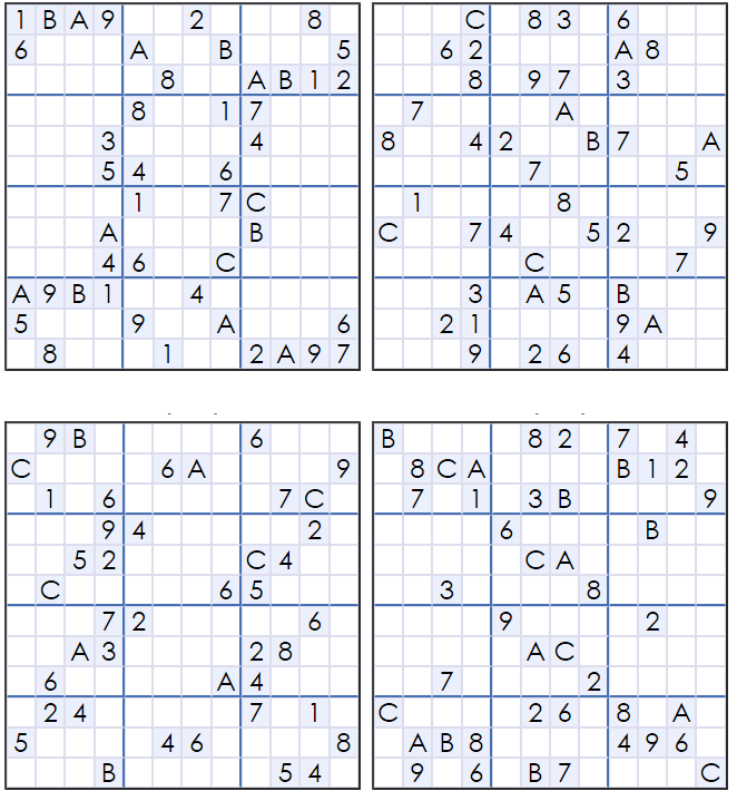 12 12 Sudoku Printable
