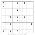 Hard Sudoku Online 1423324 Live Sudoku