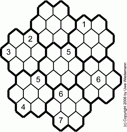 Hexagon Sudoku Printable