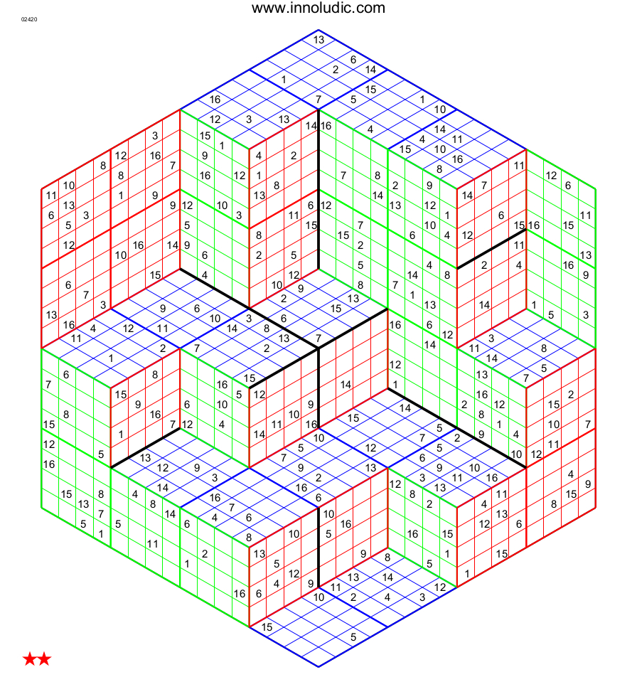 Sudoku 3d Printable