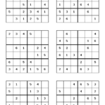 Imprimir Sudokus Para Ni Os In 2020 Sudoku Printable