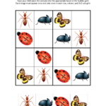 Insects Sudoku Puzzles Free Printables Gift Of Curiosity