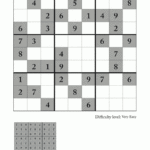 Jumbo Sudoku Printable Sudoku Printable
