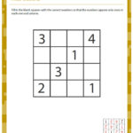 Kids Sudoku View Free Critical Thinking Worksheet For
