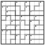 Killer Sudoku Free Printable
