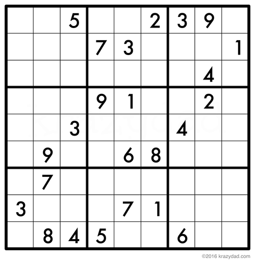 Sudoku Insane Printable