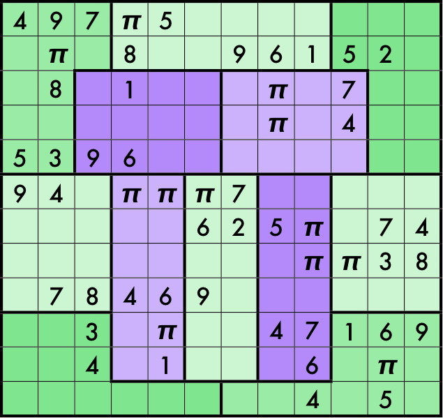 Pi Day Sudoku Printable