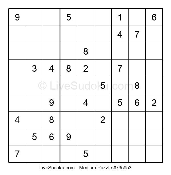 Printable Sudoku Char