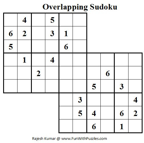 Printable Mini Sudoku Puzzles