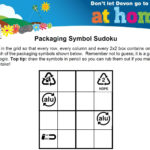 Packaging Symbol Sudoku Zone