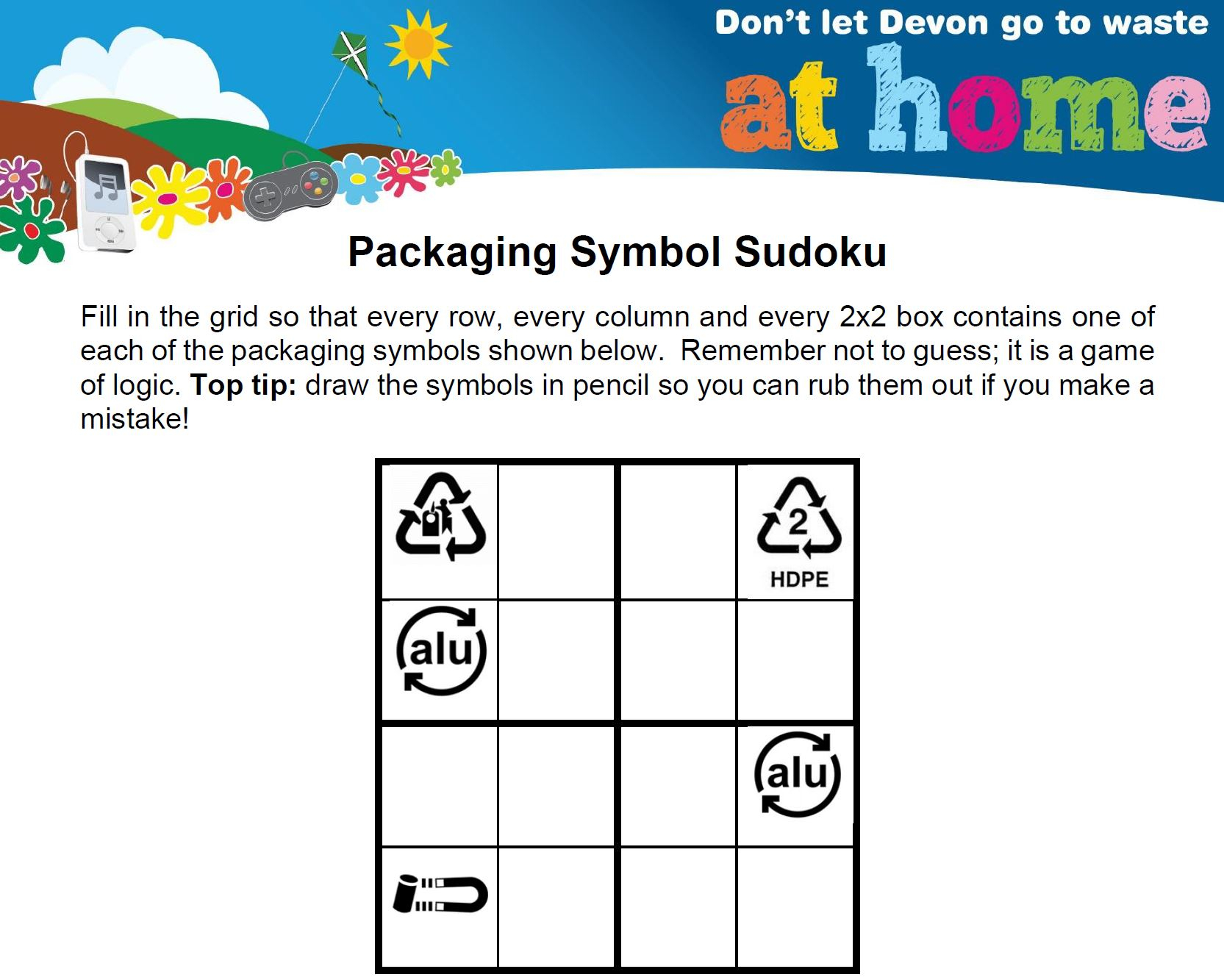 Symbol Sudoku Printables