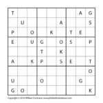 Philatelic Word Sudoku Godoku Ukpostage Philatelic