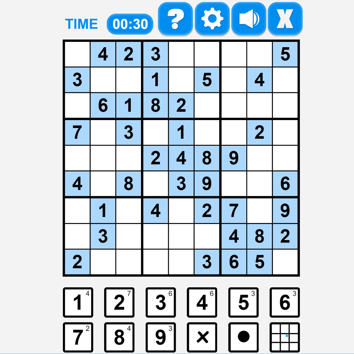 Free Online Printable Sudoku Games