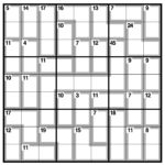 Printable Daily Killer Sudoku Sudoku Printable