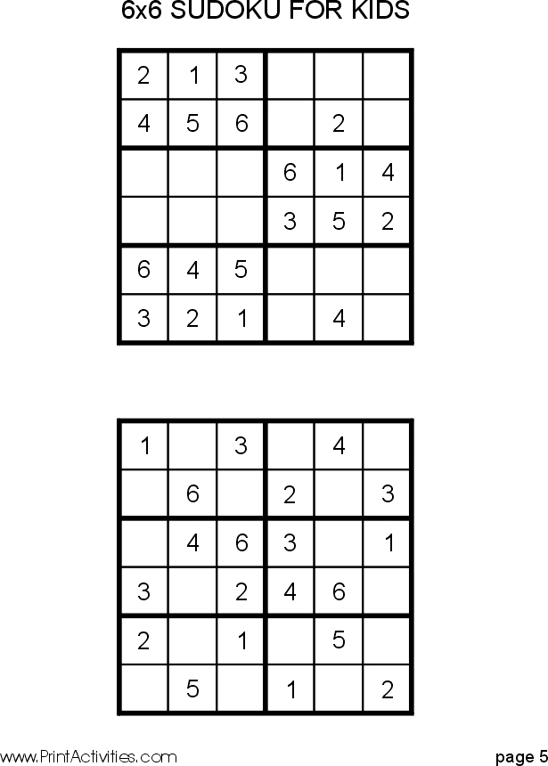Hard Sudoku Printable 2 Per Page