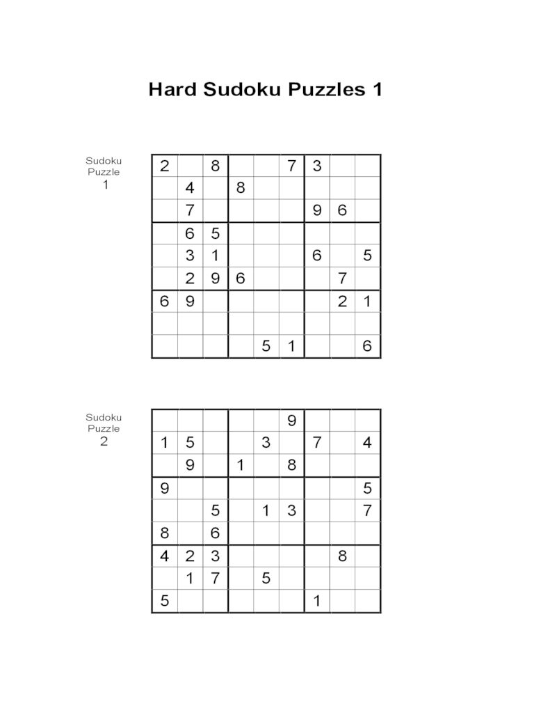 Sudoku 9981 Hard Free Printable