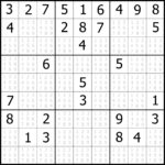 Printable Sudoku Puzzles 4 Per Page Sudoku Printable