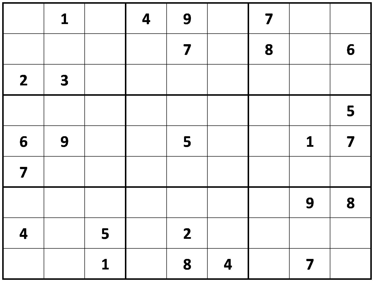 Printable Sudoku Puzzles From Easy To Most Difficult