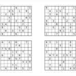 Printable Sudoku Puzzles Pdf Printable Sudoku Puzzles