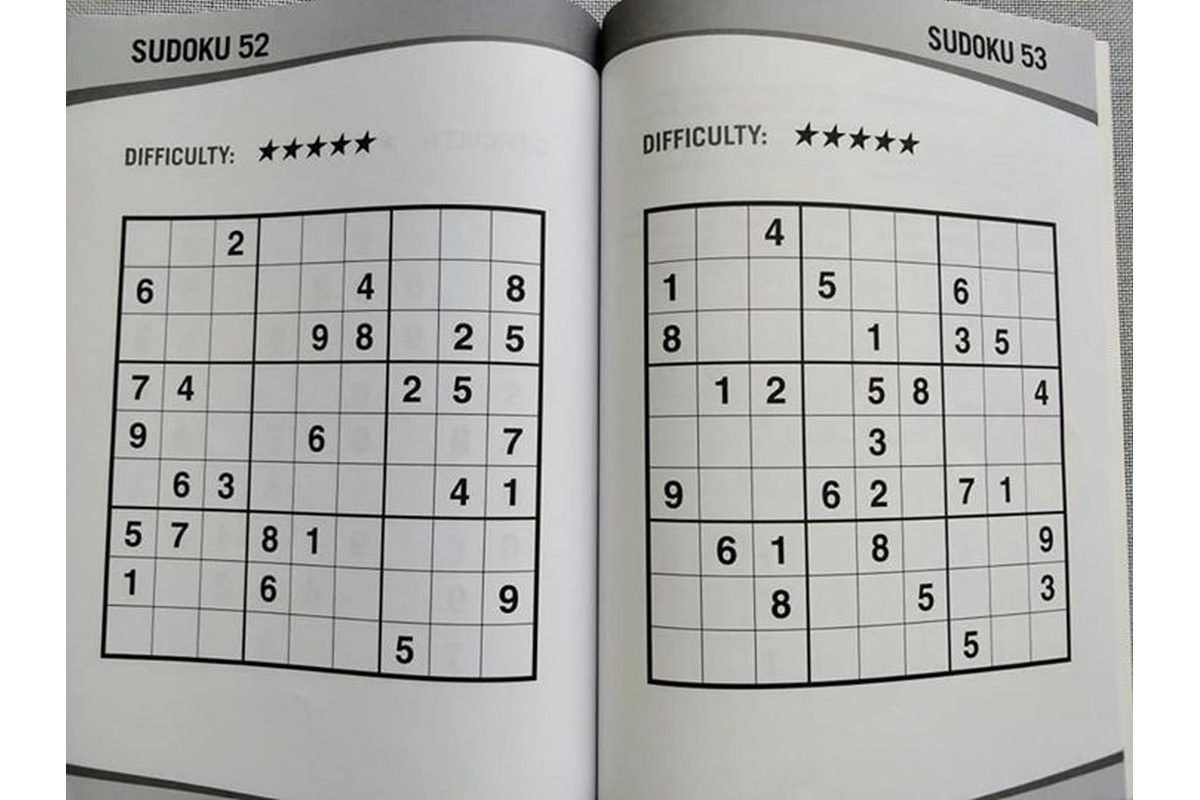 Printable Sudoku Books Free