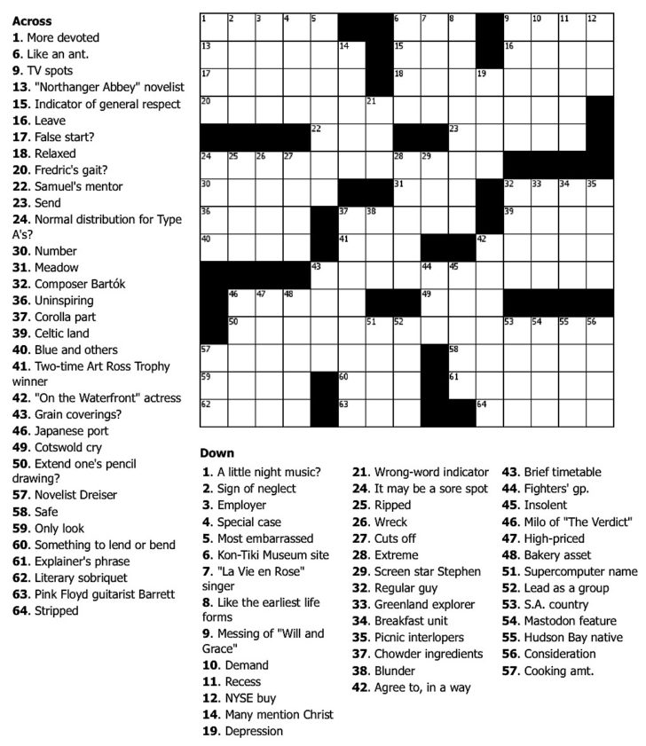 Crossword Sudoku Word Search Printables