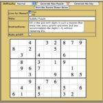 Resources For Teachers Make Your Own Printable Sudoku Puzzles