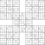 Samurai Sudoku Puzzles Just Like Those In The Washington