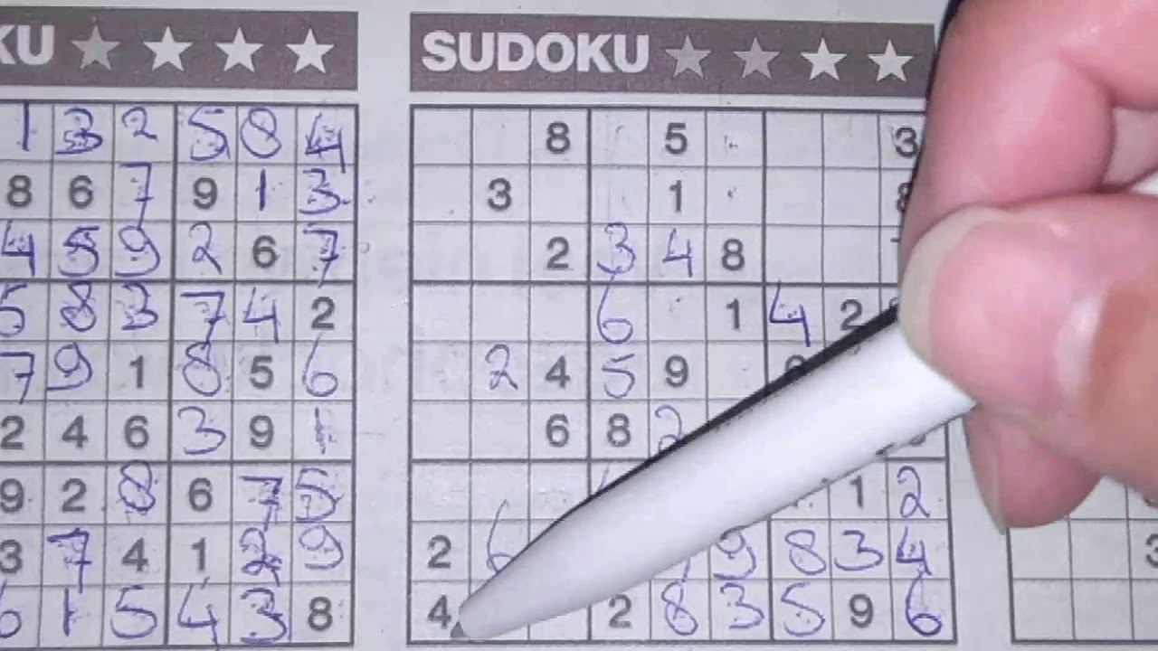 Printable Sudoku Puzzles Two Star