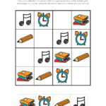 School Sudoku Puzzles Free Printables Kindergarten