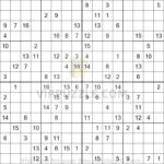 Sudoku 16 16 Printable Free Puzzles Free Puzzles Sudoku
