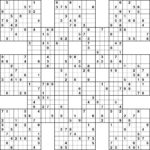 Sudoku 16X16 Printable Free