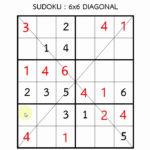 Sudoku 6x6 Diagonal 1 YouTube