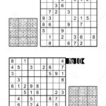 Sudoku 6X6 Printable Printable Template Free