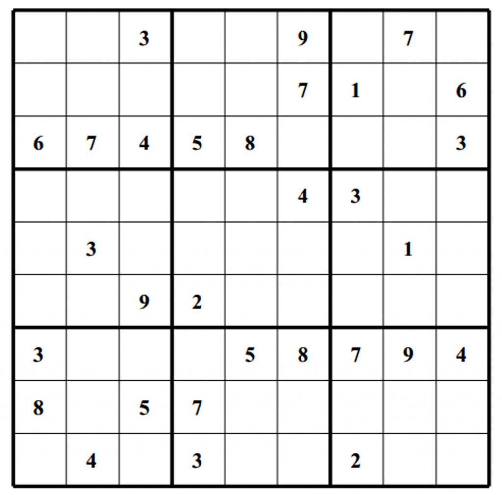 Sudoku 12 Printable