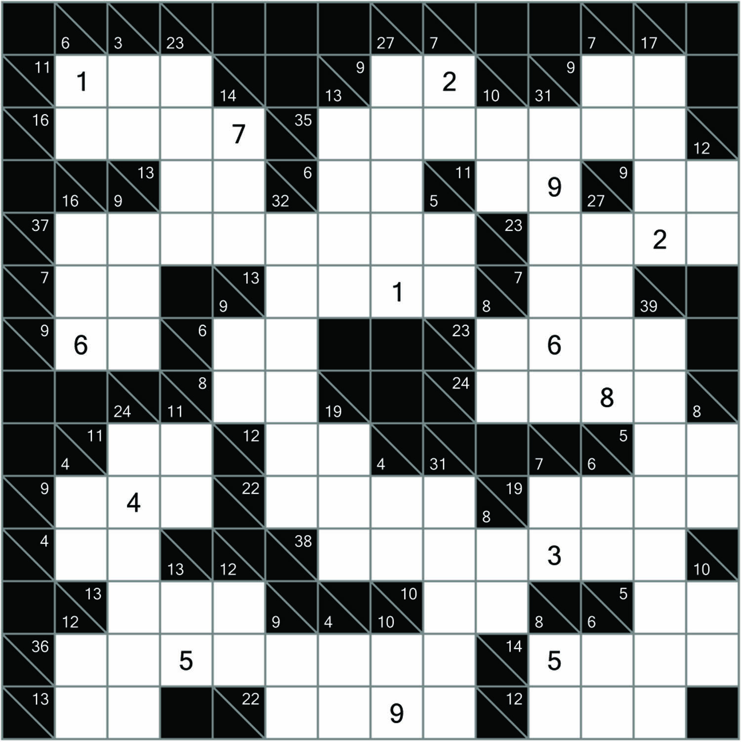 Sudoku Kakuro Puzzles Printable