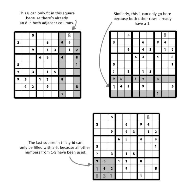 Printable Sudoku With Numbers Instructions