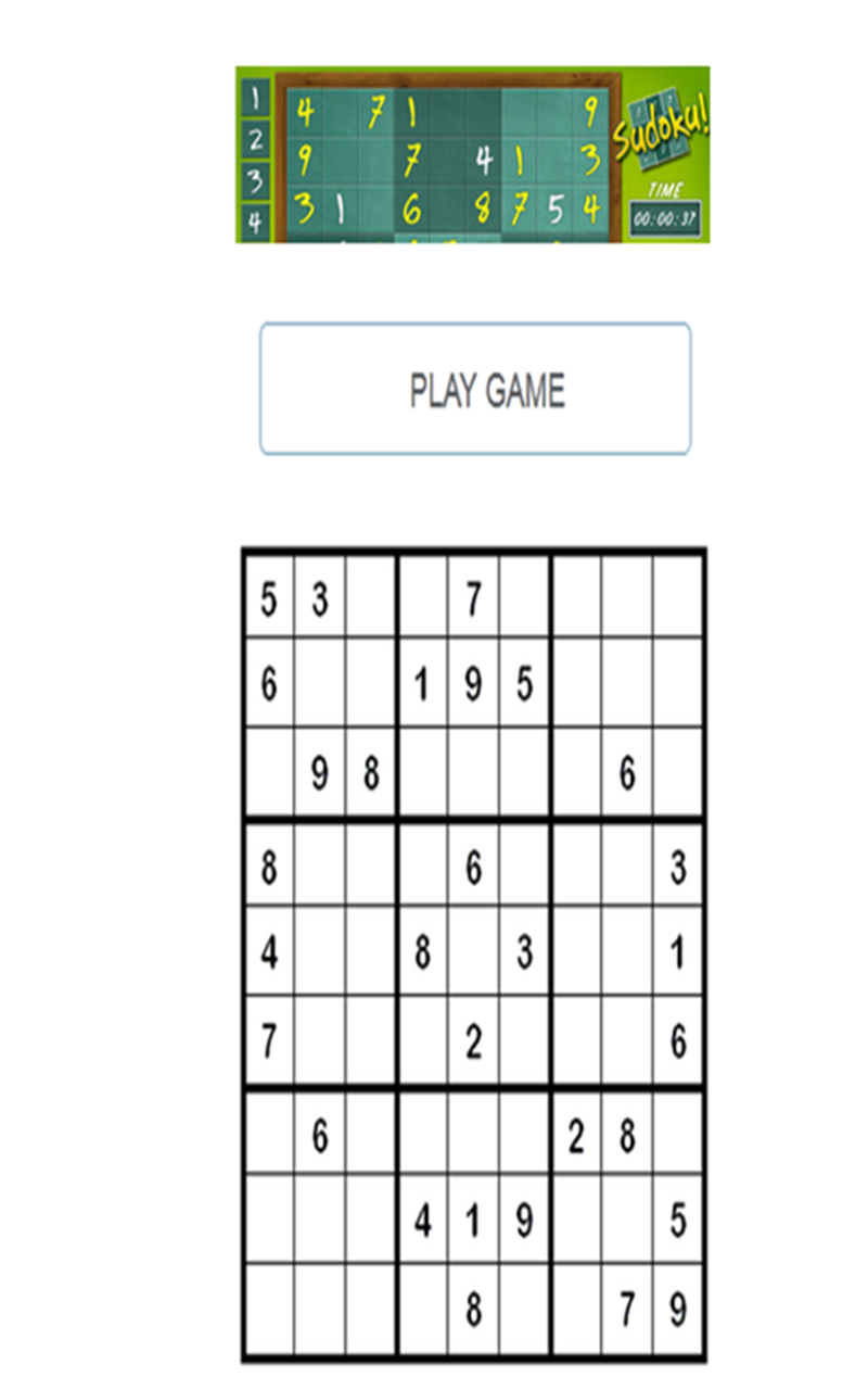 Sudoku Unblocked Printable