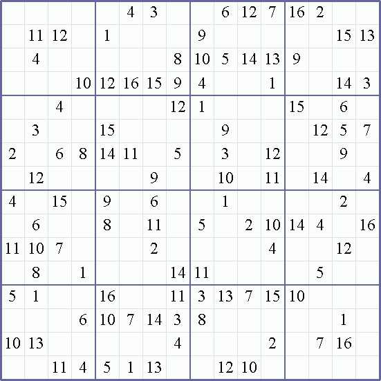 Printable Weekly Sudoku
