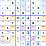 Sudoku X Wings Explained Step By Step Sudoku Sudoku
