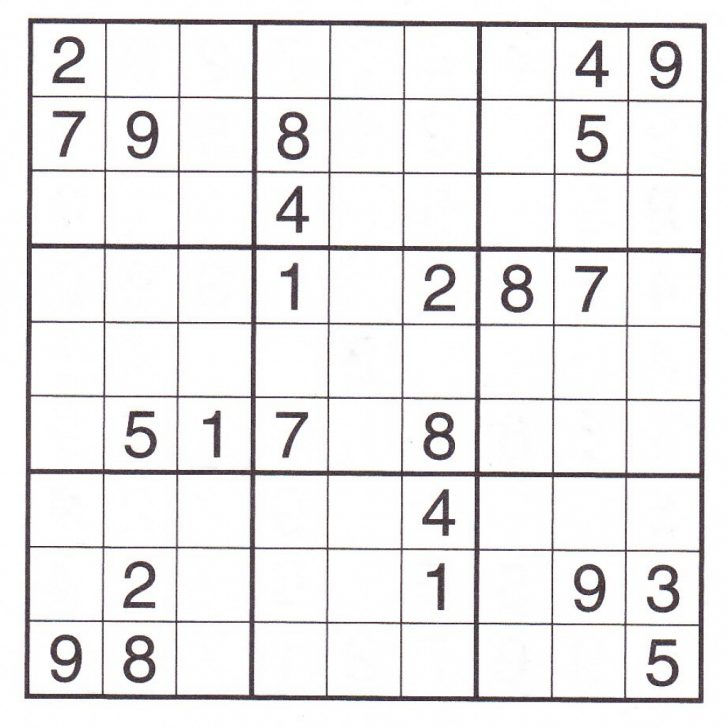 Super Challenger Sudoku Printable Puzzles Printable
