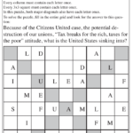 The Weekly Humanist Puzzle Letter Sudoku TheHumanist
