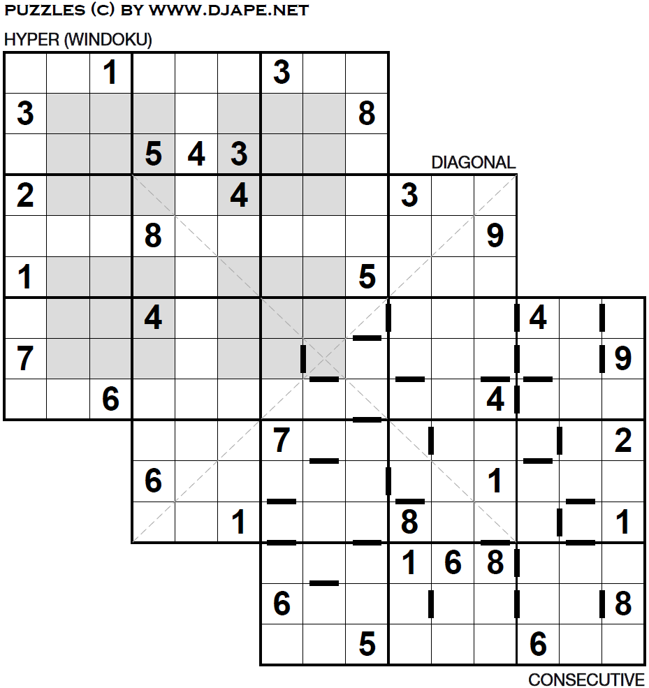 Printable Sudoku Puzzles For 5th Grade
