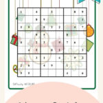 Winter Sudoku Addition Math Puzzles 2nd Grade Math