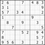 Worksheet Easy Sudoku Puzzles Printable Flvipymy
